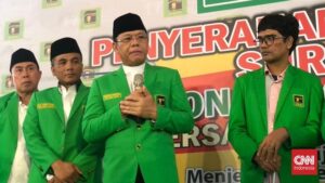 Plt Ketua Umum PPP, Muhamad Mardiono mengaku didukung sekitar 70 persen pemilik suara sebagai calon ketua umum partainya.