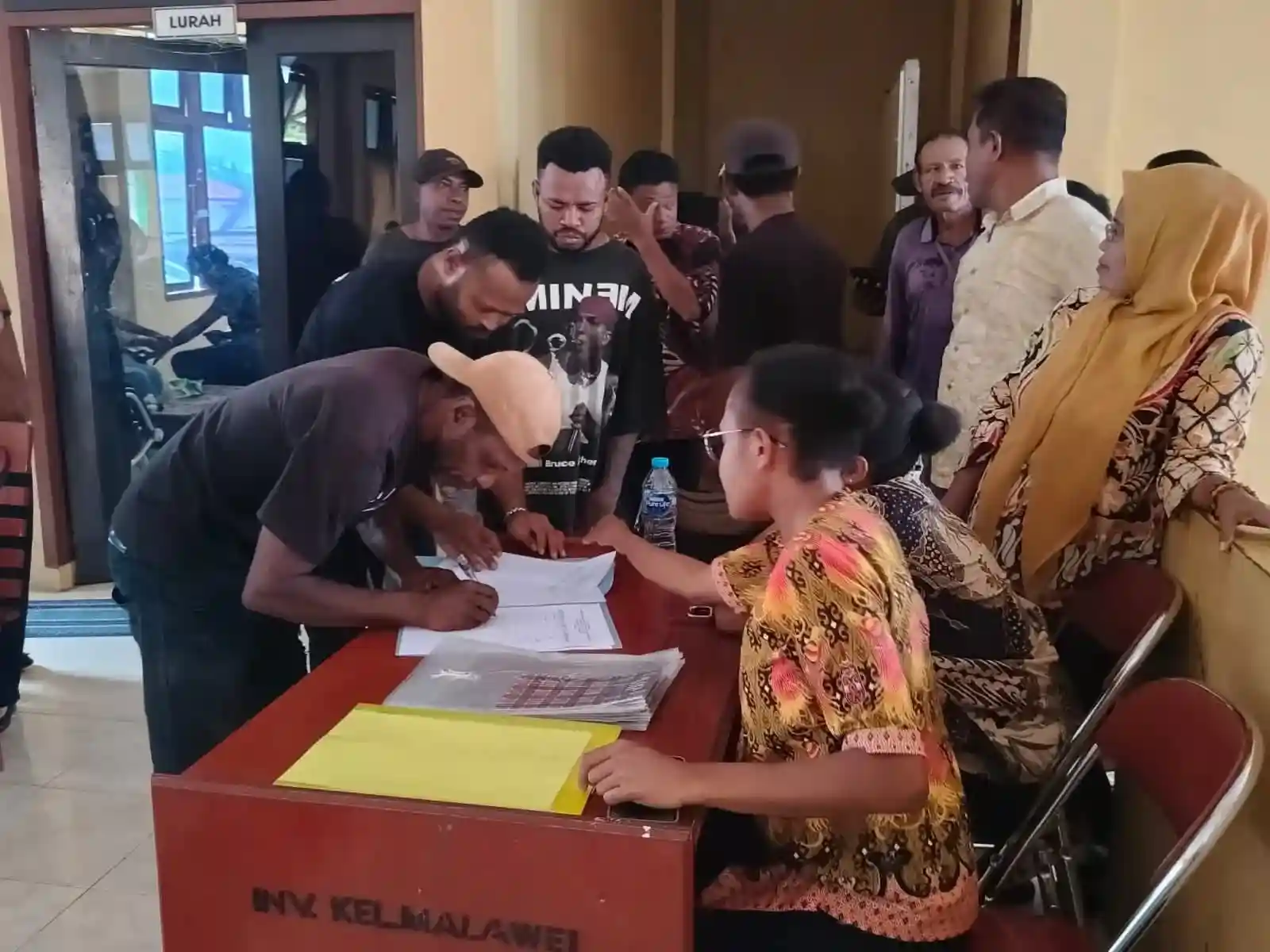 Dinas Sosial Kota Sorong Gelar Bimbingan Sosial bagi Keluarga PMKS di Kelurahan Malawei