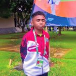 Hafiz Zackir Puja Payapo dari MTs Negeri Kota Sorong Wakili Papua Barat Daya di O2SN Nasional Cabang Karate