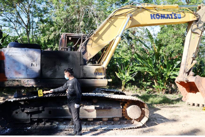 Polres SBB Diminta Transparan Dalam Ungkap Kasus Pembakaran Alat Berat PT SIM