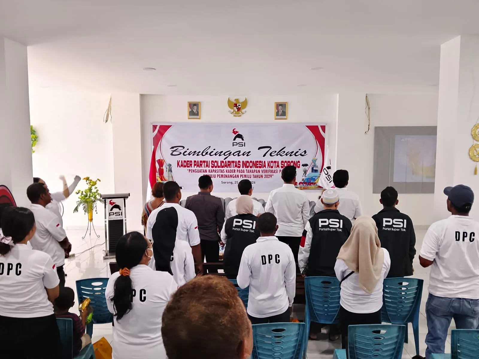 Langkah Progresif PSI Kota Sorong, Bimtek Perdana Perkuat Kesiapan Verifikasi