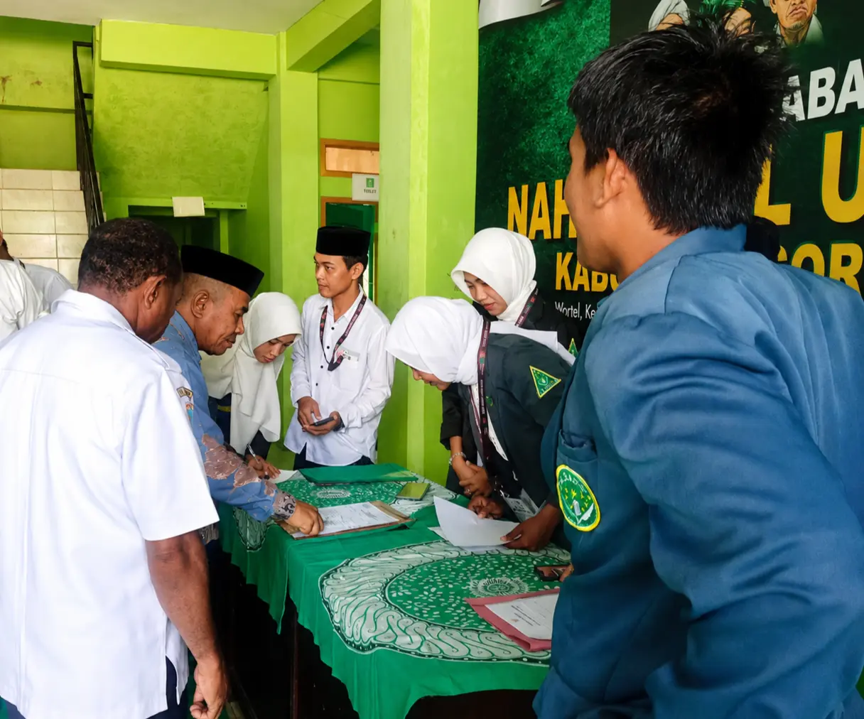 Kepala Kemenag Kota Sorong Muhudar Wailegi Hadiri Konferwil I NU Papua Barat Daya